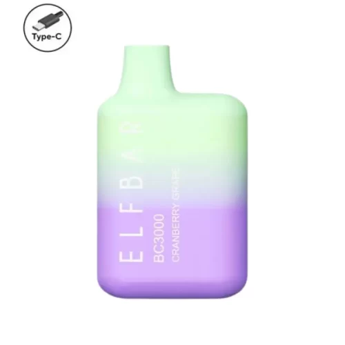 Cranberry Grape ELF BAR BC3000