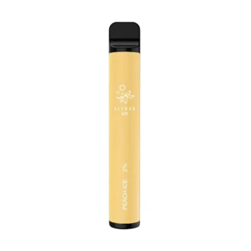 Elf Bar 600 Peach Ice Flavour