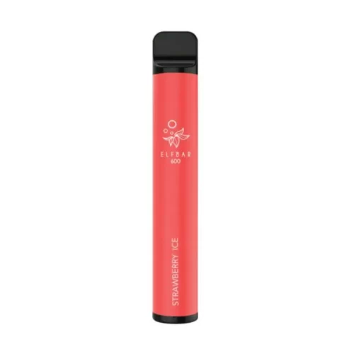 Elf Bar 600 Strawberry Ice Flavour