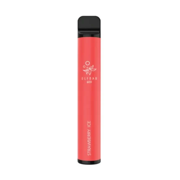 Elf Bar 600 Strawberry Ice Flavour