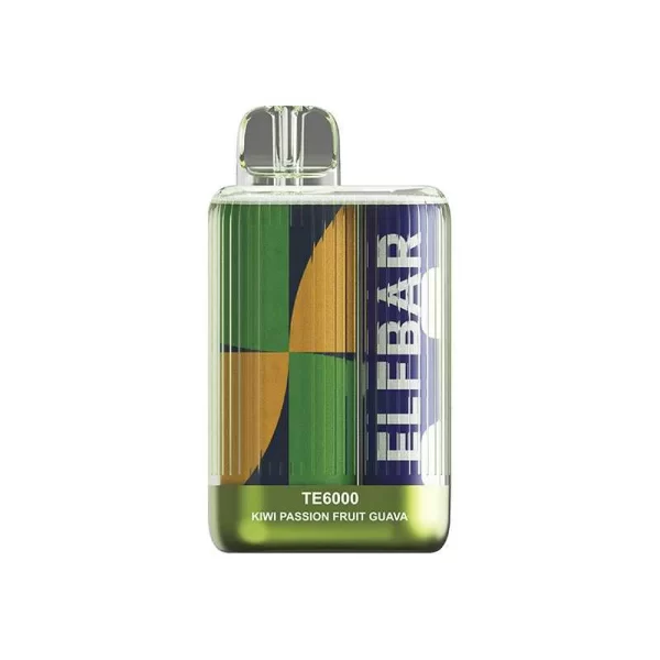 Elf Bar te6000 Kiwi Passion Fruit Guava