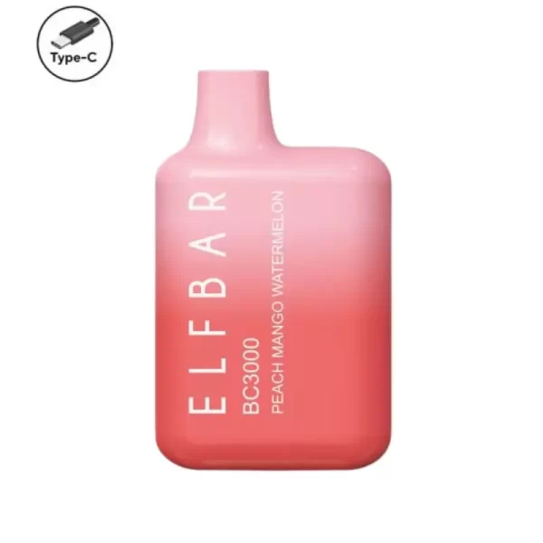 Peach Mango Watermelon ELF BAR BC3000